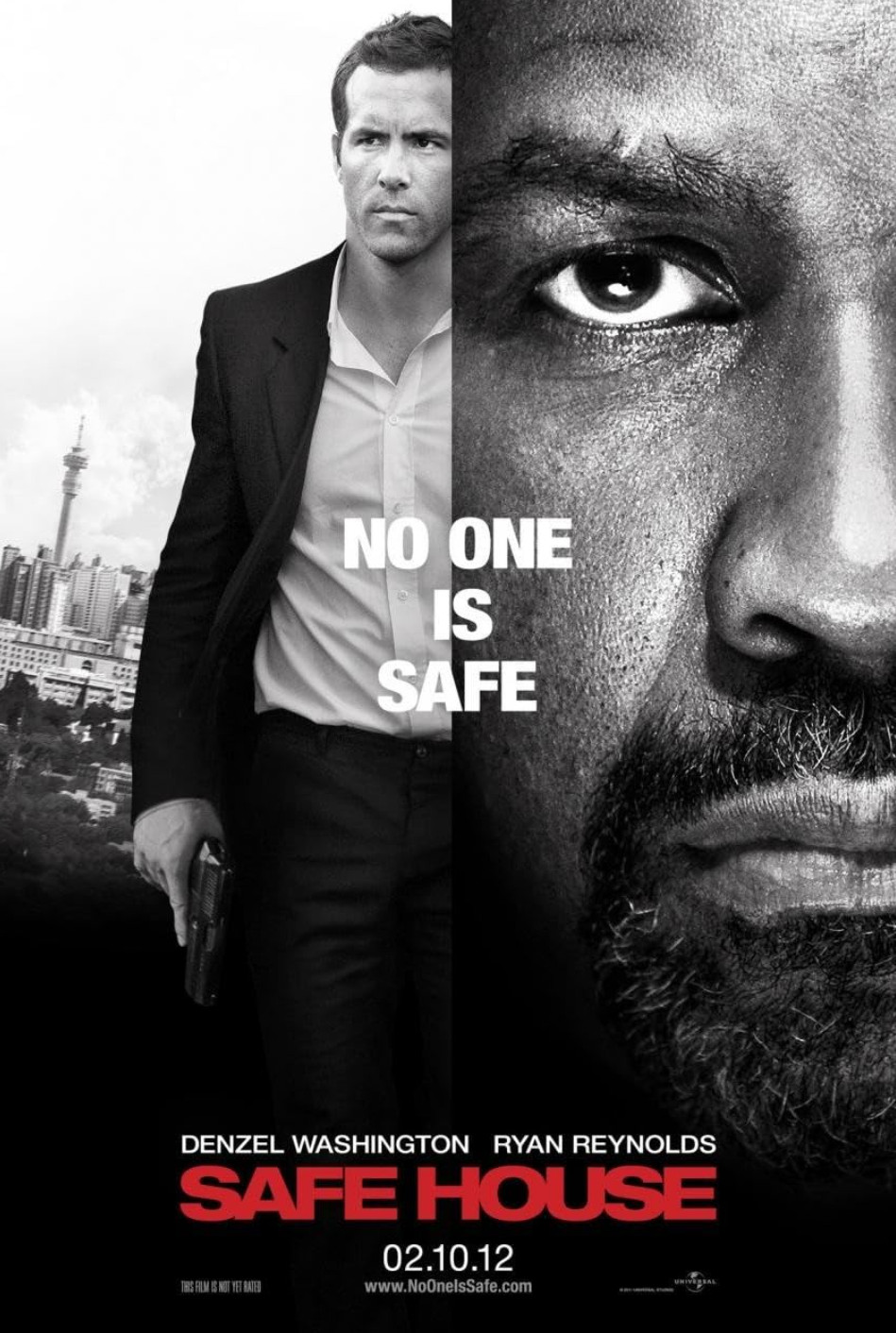 دانلود فیلم خانه امن Safe House 2012 با دوبله فارسی