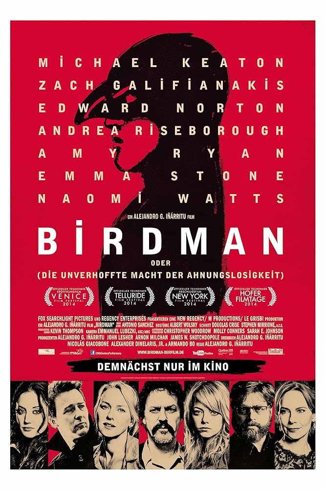دانلود فیلم مردپرنده‌اي Birdman 2014 با دوبله فارسی