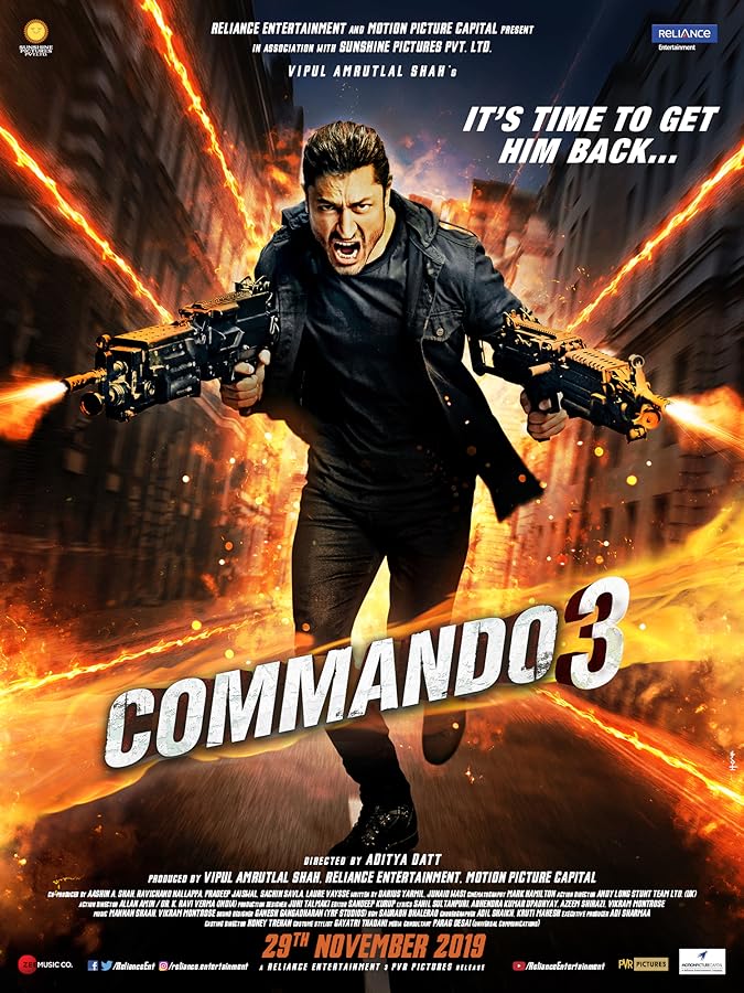 دانلود فیلم کماندو 3 Commando 3 2019 با دوبله فارسی