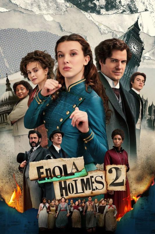 دانلود فیلم انولا هلمز 2 Enola Holmes 2 2022 دوبله فارسی