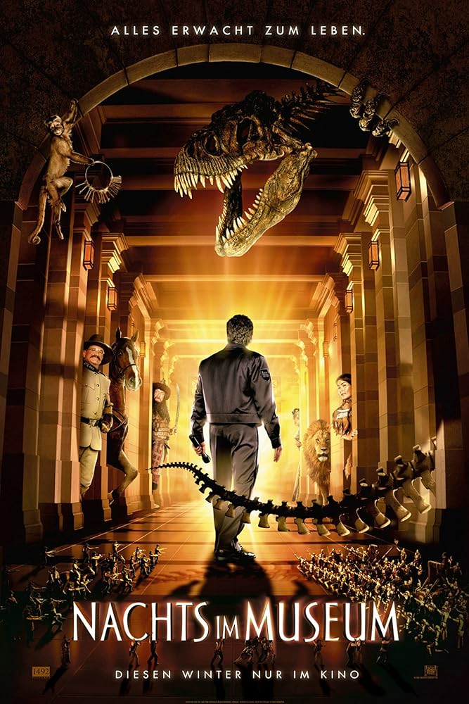 دانلود فیلم شبی در موزه Night at the Museum 2006 با دوبله فارسی