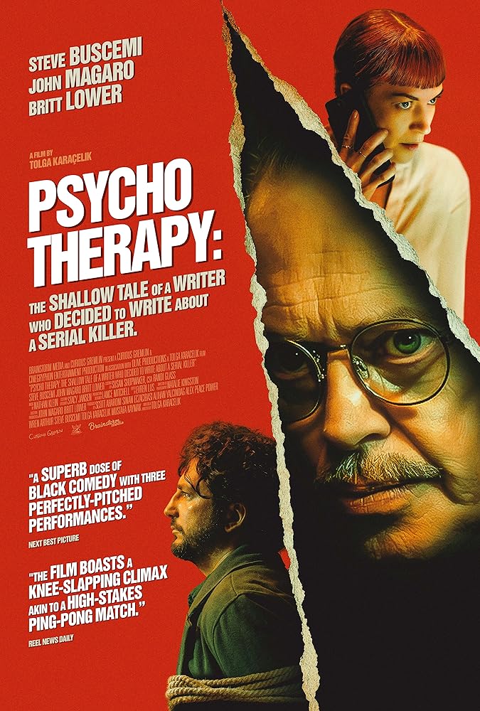 دانلود فیلم روان‌ درمانی: نویسنده‌ای که تصمیم گرفت درباره یک قاتل سریالی بنویسد Psycho Therapy: The Shallow Tale of a Writer Who Decided to Write About a Serial Killer 2024