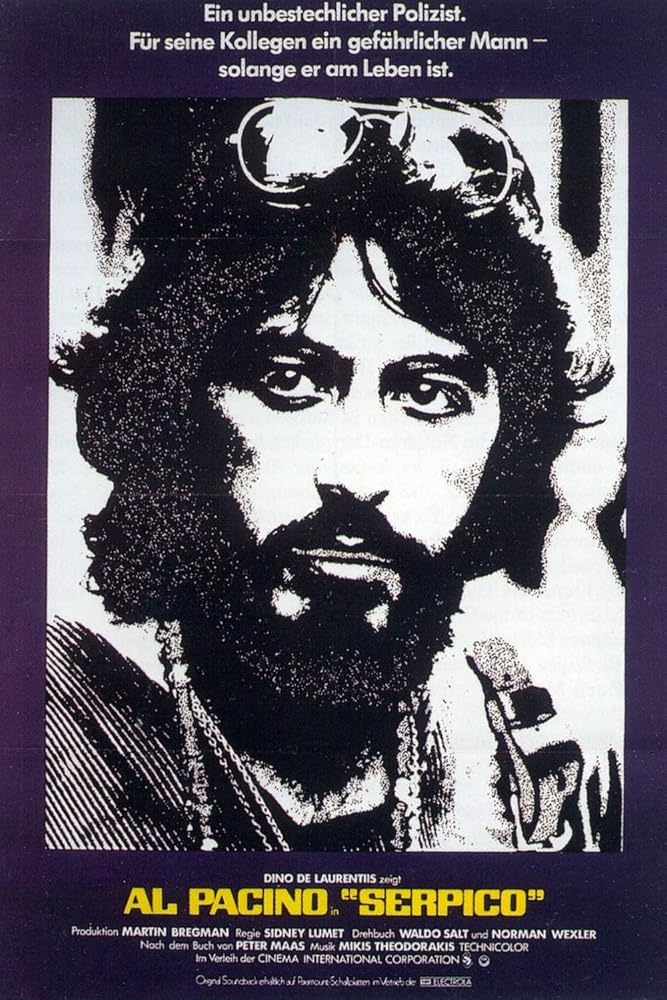 دانلود فیلم سرپیکو Serpico 1973 با دوبله فارسی