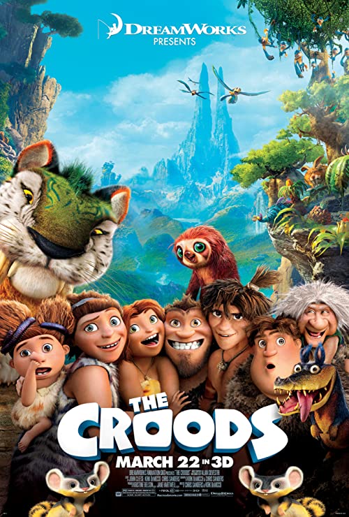 دانلود انیمیشن غارنشینان The Croods 2013 دوبله فارسی