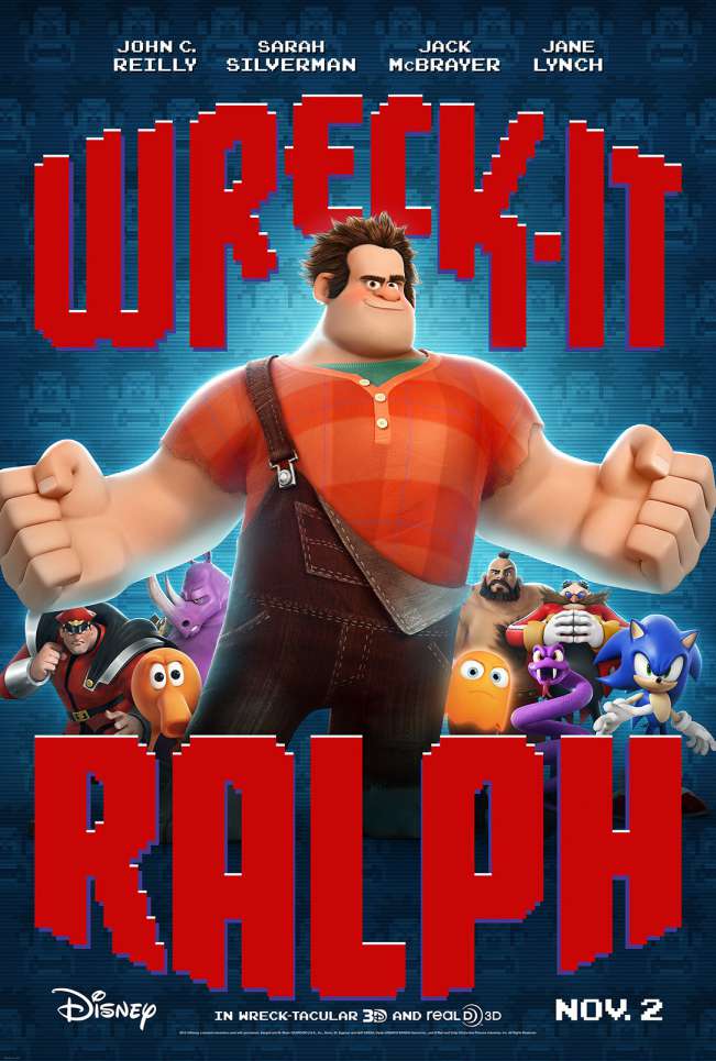 دانلود انیمیشن رالف خرابکار Wreck-It Ralph 2012 دوبله فارسی
