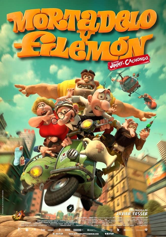 دانلود فیلم مورتادلو و فیلمون Mortadelo and Filemon: Mission Implausible 2014 با دوبله فارسی