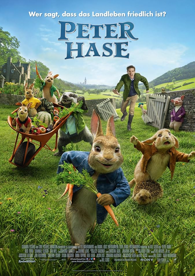 دانلود فیلم پیتر خرگوشه Peter Rabbit 2018 دوبله فارسی
